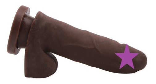 Chisa - Glad Eye Dual Density Dildo - Brown photo