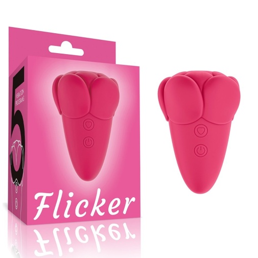 Lovetoy - Flicker Clitoral Vibrator - Pink photo
