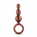 Anal Adventures Matrix - Beaded Loop Plug - Copper photo
