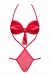 Obsessive - Giftella Teddy - Red - S/M photo-7
