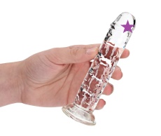 RealRock - 6" Straight Realistic Dildo - Clear photo