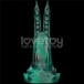 Lovetoy - Savage Charm Vibro Dildo - Blue 照片-3