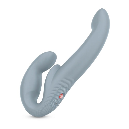 Fun Factory - Share Vibe Pro 无带穿戴式震动阳具 - 冷灰色 照片