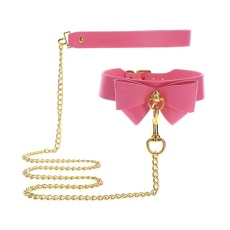 Taboom - Malibu Collar w Leash - Pink photo