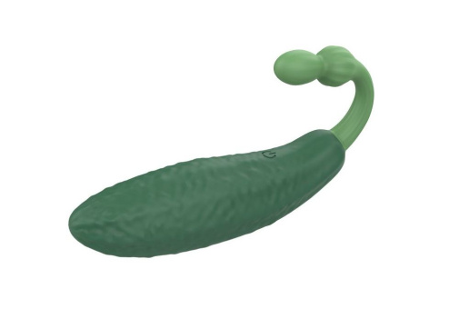 Olika - Cucumber Mini Vibrator - Green photo