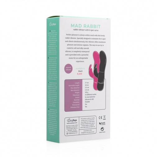 Easytoys - 疯狂兔子震棒 - 粉红色 照片