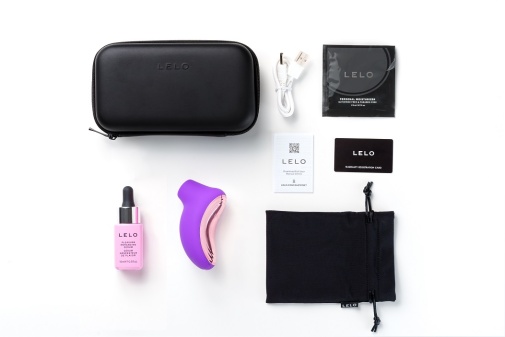 Lelo - Kit B - Sona 2 Travel Purple & Pleasure Enhancing Serum 15ml photo