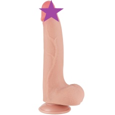 Lovetoy - 8.5" 带包皮仿真阳具 - 肉色 照片