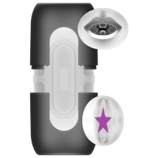 Jamyjob - Turbo 双穴自慰器 - 透明 照片