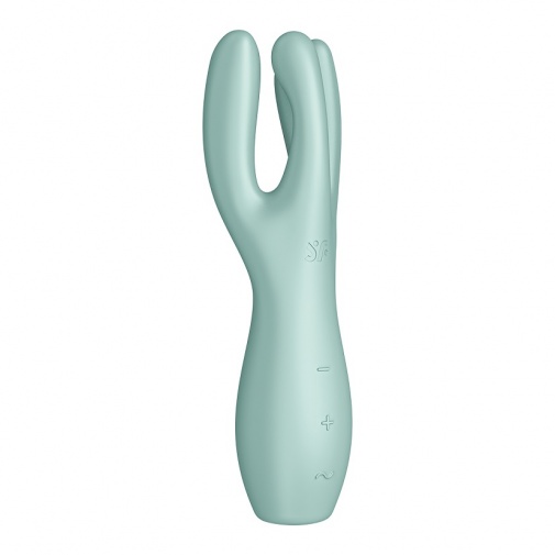 Satisfyer - Threesome 3 阴蒂刺激器  -  薄荷绿色 照片