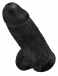 King Cock - Chubby 仿真假阳具 - 黑色 照片-3