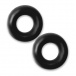 Hunkyjunk - Stiffy Bulge Rings - Black photo