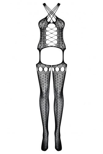 Obsessive - Bodystocking G313 - Black - S/M/L photo