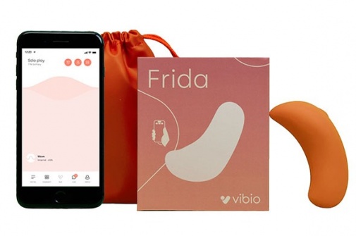 Vibio - Frida  Lay-On  App - 遙控 陰蒂震動器 - 蜜桃色 照片