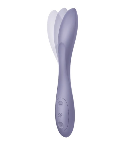 Satisfyer - Flex 2 G点震动器 - 淡紫色 照片