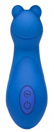 Frisky - 10x Mode Vibrating Silicone Flirty Vibe - Blue photo