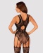 Obsessive - Bodystocking F239 - Black - S/M/L photo-6