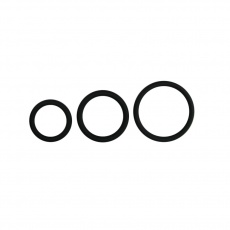 Easytoys - Cockring Set - Black photo