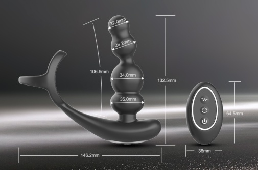 MyToys - MyRevo 肛塞連遙控器 - 黑色 照片