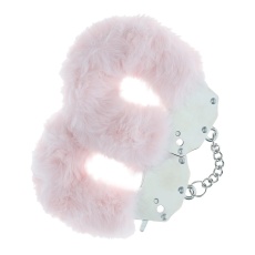 Ouch - Heavy-Duty Fluffy Hand Cuffs - Powder Pink 照片