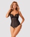 Obsessive - Serena Love Crotchless Teddy - Black - M/L photo-5
