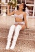 Mapale - 8935 Lingerie Set 3pcs - White - L/XL photo-3