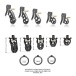 Sevanda - Naja-Cobra Chastity Cage M - Black photo-6