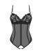 Obsessive - Serena Love Crotchless Teddy - Black - M/L photo-7