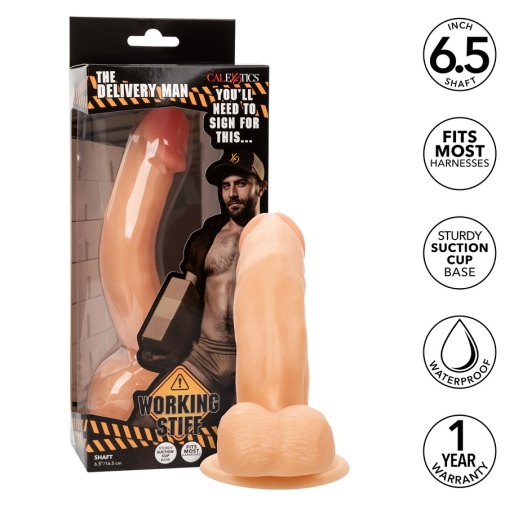 CEN - Working Stiff Delivery Man Dildo - Flesh photo