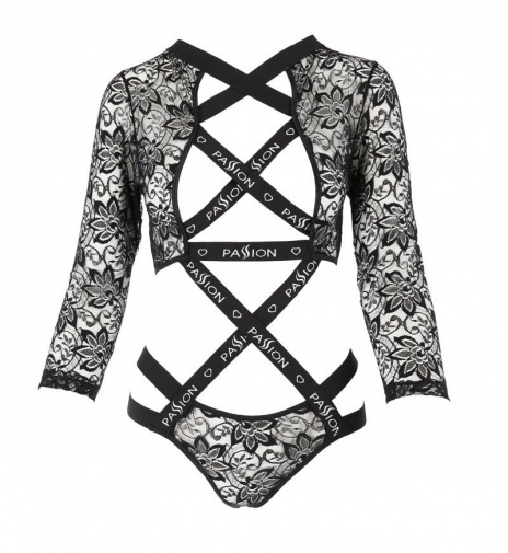 Passion - Leticia 連身內衣 - 黑色 - L/XL 照片