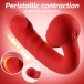 Secwell - Rose Thrusting Vibrator - Red photo-4