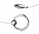 FAAK - Steel Anal Plug w Cock Ring L photo-4