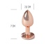 Secret Play - Metal Anal Plug S - Rose Gold photo-3