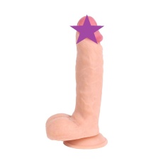 Kiotos - Realistic Dildo 19cm w Balls - Flesh photo