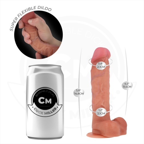 Cock Miller - 14.8cm Realistic Dildo - Flesh photo