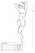 Passion - Eco Bodystocking BS008 - White photo-5