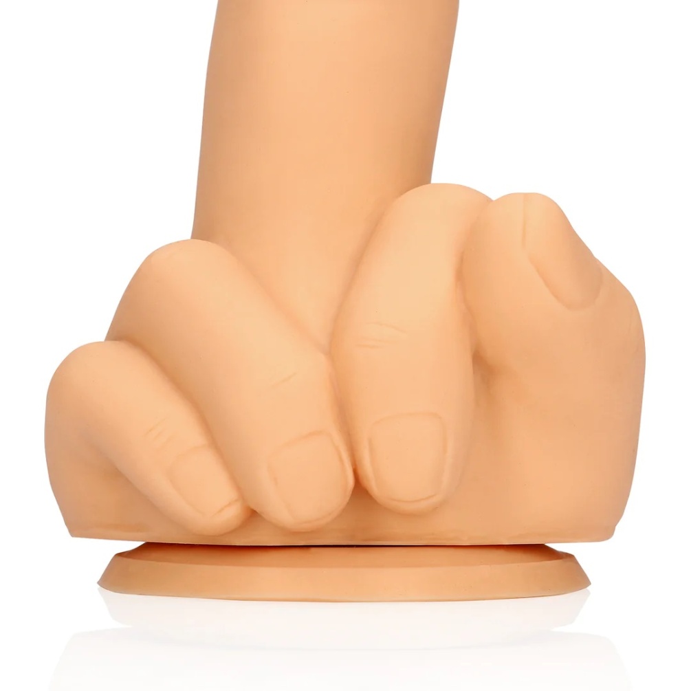 Up yours! This dildo is a hilarious gift ideal for parties o... S-Line - Up Yours Finger Plug - Flesh photo-7
