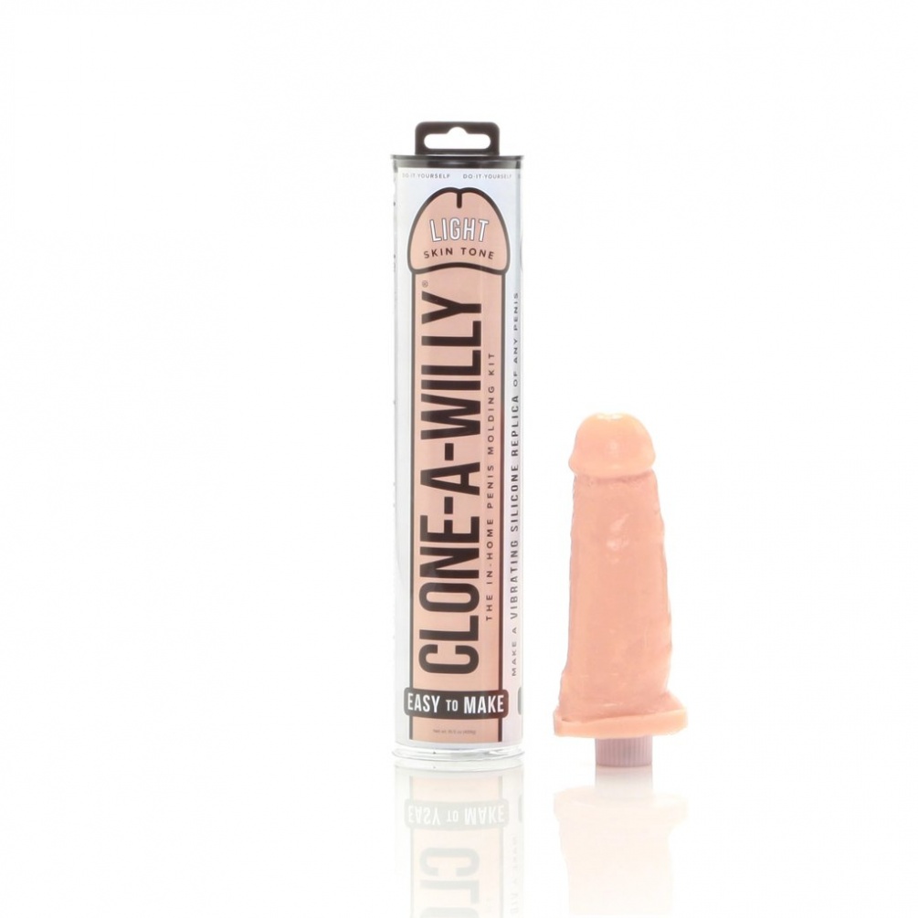 The Clone-A-Willy's medically tested molding gel process... Clone A Willy - Kit Light Tone Dildo - Skin photo-2