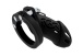 FAAK - Silicone Chastity Cage 113 - Black photo-4