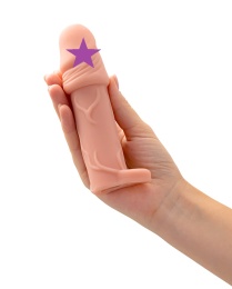 XLover - 16cm 阴茎延长套 - 肉色 照片