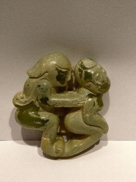 Couple in Leapfrog position photo