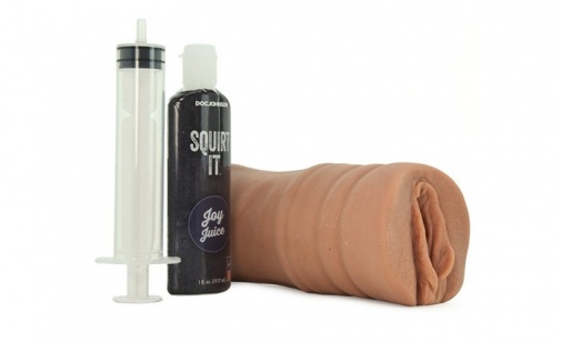 Doc Johnson - Squirt It Squirting Pussy Stroker - Flesh photo