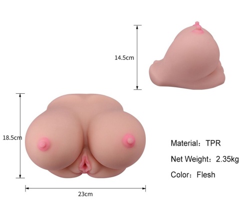 Perfect Toys - 多功能乳交雙穴自慰器 照片