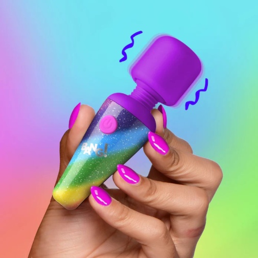 Bang! - Rainbow Mini Wand Vibrator 照片