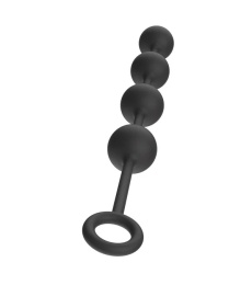 Hidden Desire - Heavy Anal Beads L - Black photo