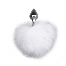 Easytoys - Bunny Tail Plug - White photo