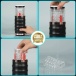 Honey Play Box - 高速抽插旋轉電動飛機杯 - 黑色 照片-4