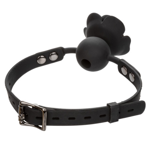 CEN - Forbidden Removable Rose Gag - Black photo