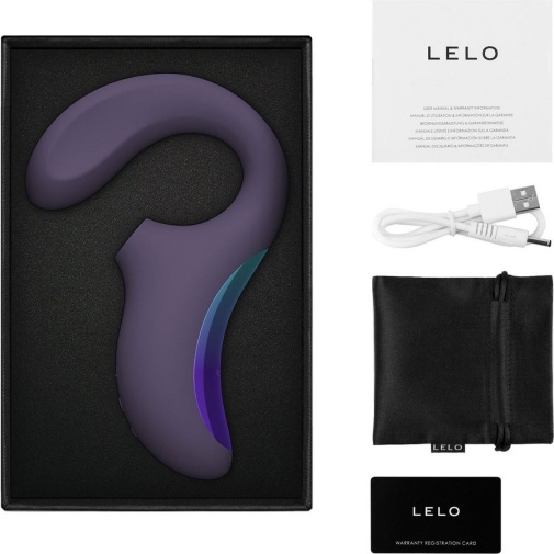 Lelo - Enigma Wave 阴蒂吸啜及G点三重刺激声波按摩器 - 科幻紫色 照片