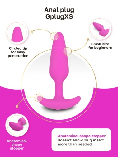 Gvibe - Gplug XS - Sunny Raspberry photo